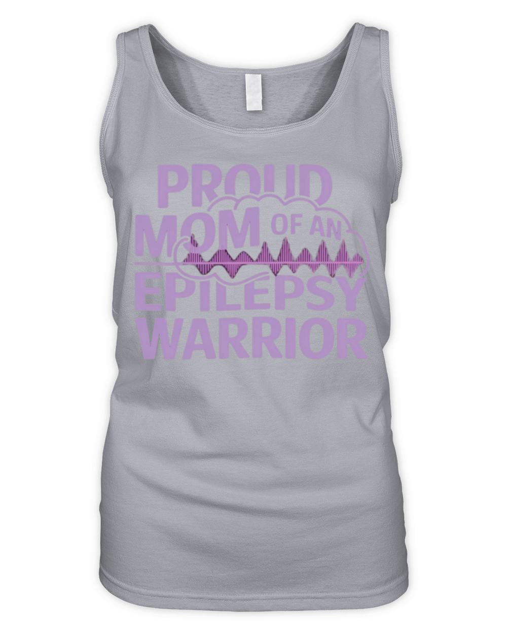 Proud Mom of an Epilepsy Warrior Show Your Support Organic Women's Tank Top