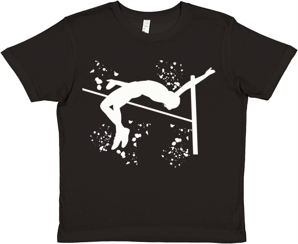 High Jumper High Jumping High Jump Premium Kids Crewneck T-shirt
