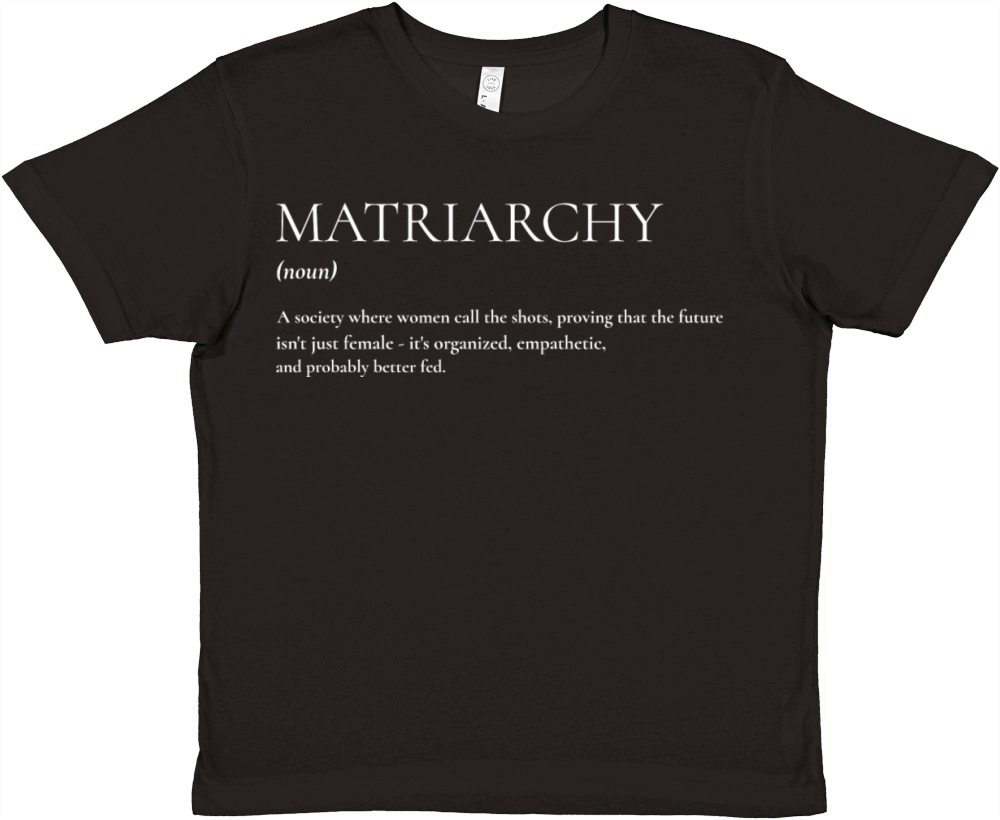 MATRIARCHY Definition Premium Kids Crewneck T-shirt