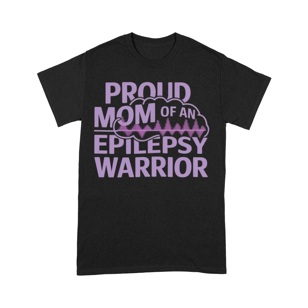 Proud Mom of an Epilepsy Warrior Show Your Support Premium T-shirt