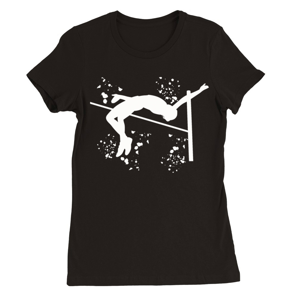 High Jumper High Jumping High Jump Premium Womens Crewneck T-shirt