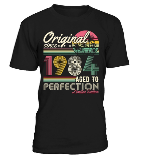 Original 1984 Vintage Retro 40th Birthday T-Shirt Unisex