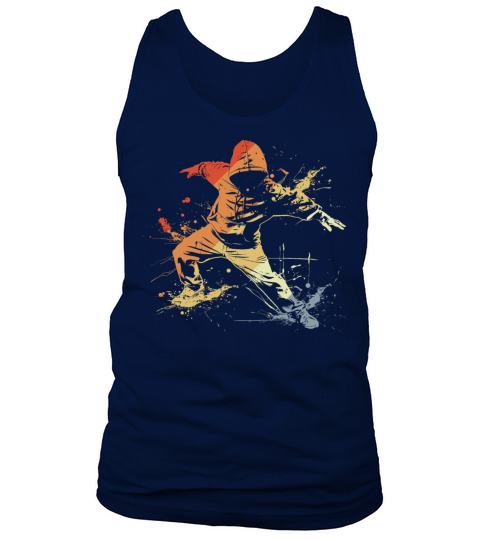 Breakdancer Vintage Look Tank Top Unisex