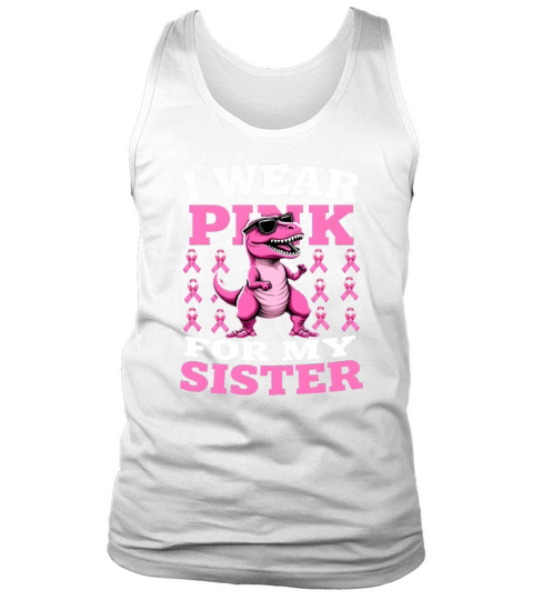 Breast Cancer Pink Awareness Design Tank Top Unisex