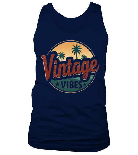 Vintage Vibes Style Tank Top Unisex