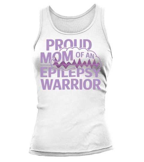 Proud Mom of an Epilepsy Warrior Show Your Support Tank top Woman
