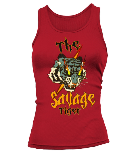 the Savage Tiger vintage design Tank top Woman