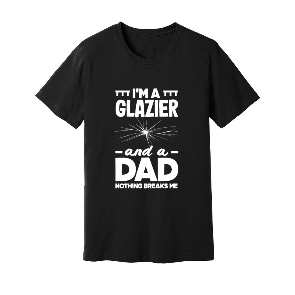 Funny Glazier Gift Unisex Jersey Tee