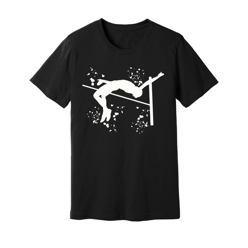 High Jumper High Jumping High Jump Unisex Jersey Tee