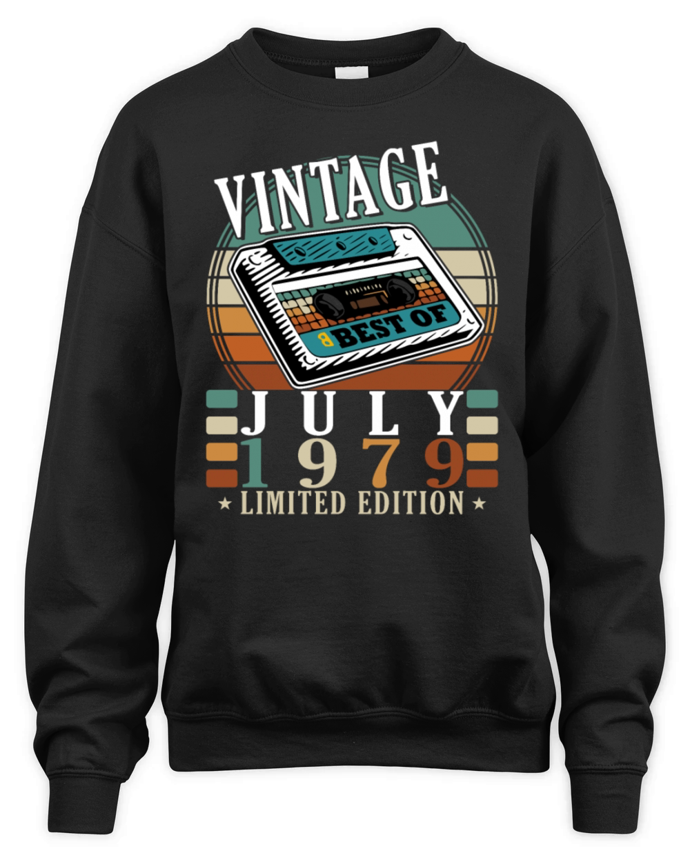 45th birthday 45 years July 1979 Unisex Premium Crewneck Sweatshirt