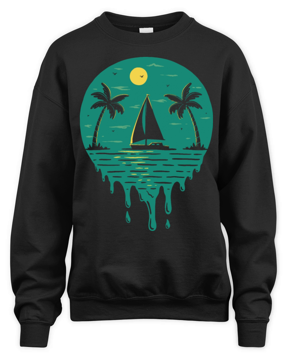 Tropical Holiday Unisex Premium Crewneck Sweatshirt