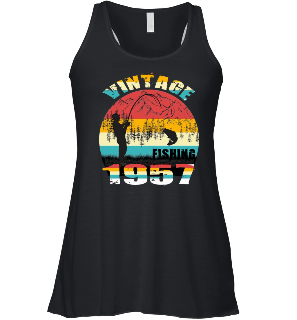 VINTAGE FISHING 1957 Women's Flowy Tank Top