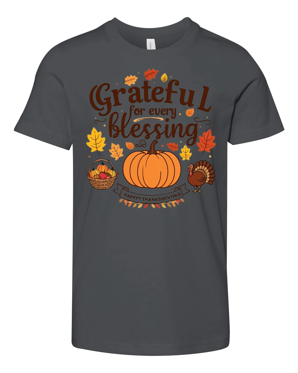 Grateful for every blessing Youth Unisex Jersey Tee