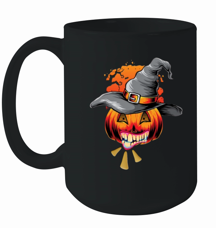 halloween GHOST HAPPY HALLOEEN Ceramic Mug