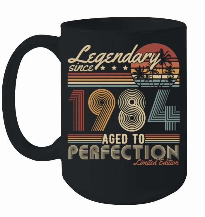 Legendary since 1984 Vintage Retro 40th Birthday Ceramic Mug