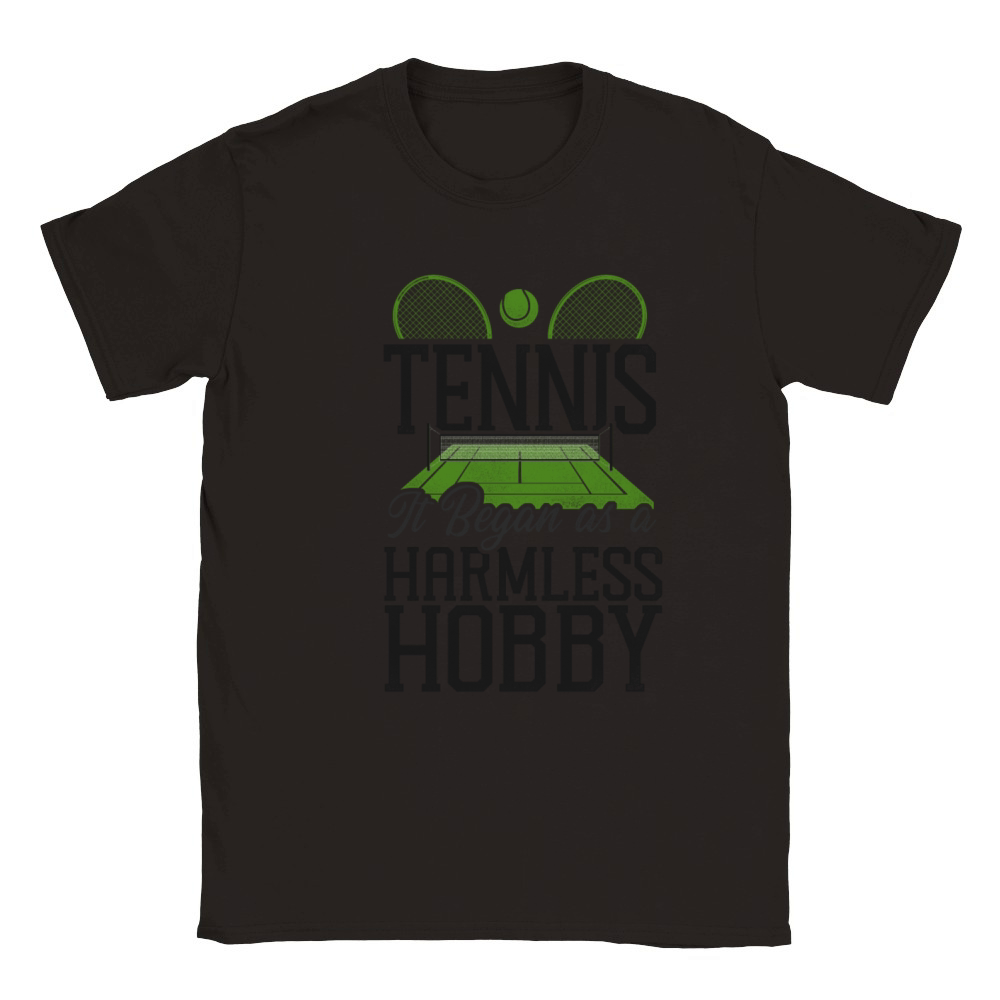 Funny Tennis Player Racket Tennis Classic Kids Crewneck T-shirt