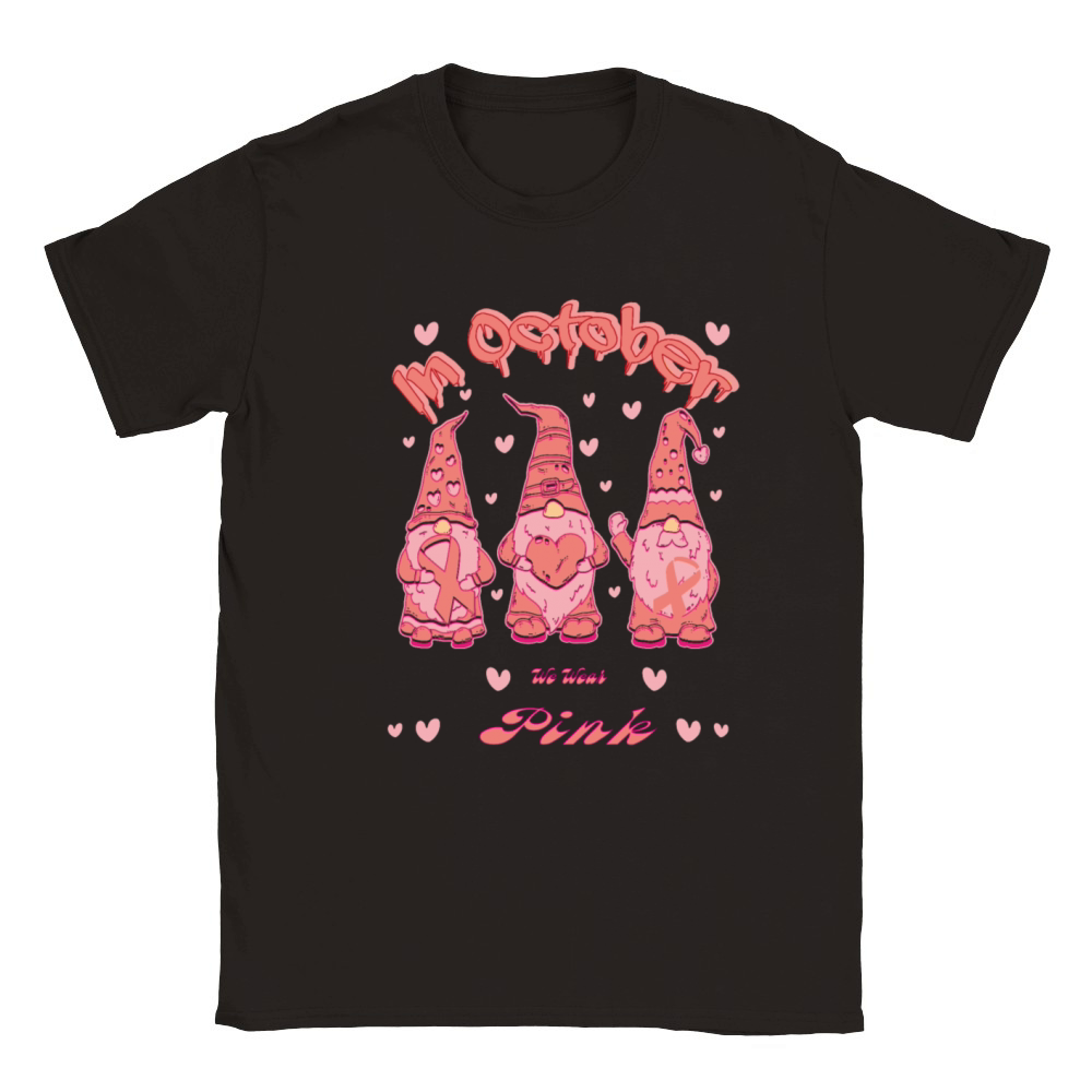in October we wear pink Classic Kids Crewneck T-shirt