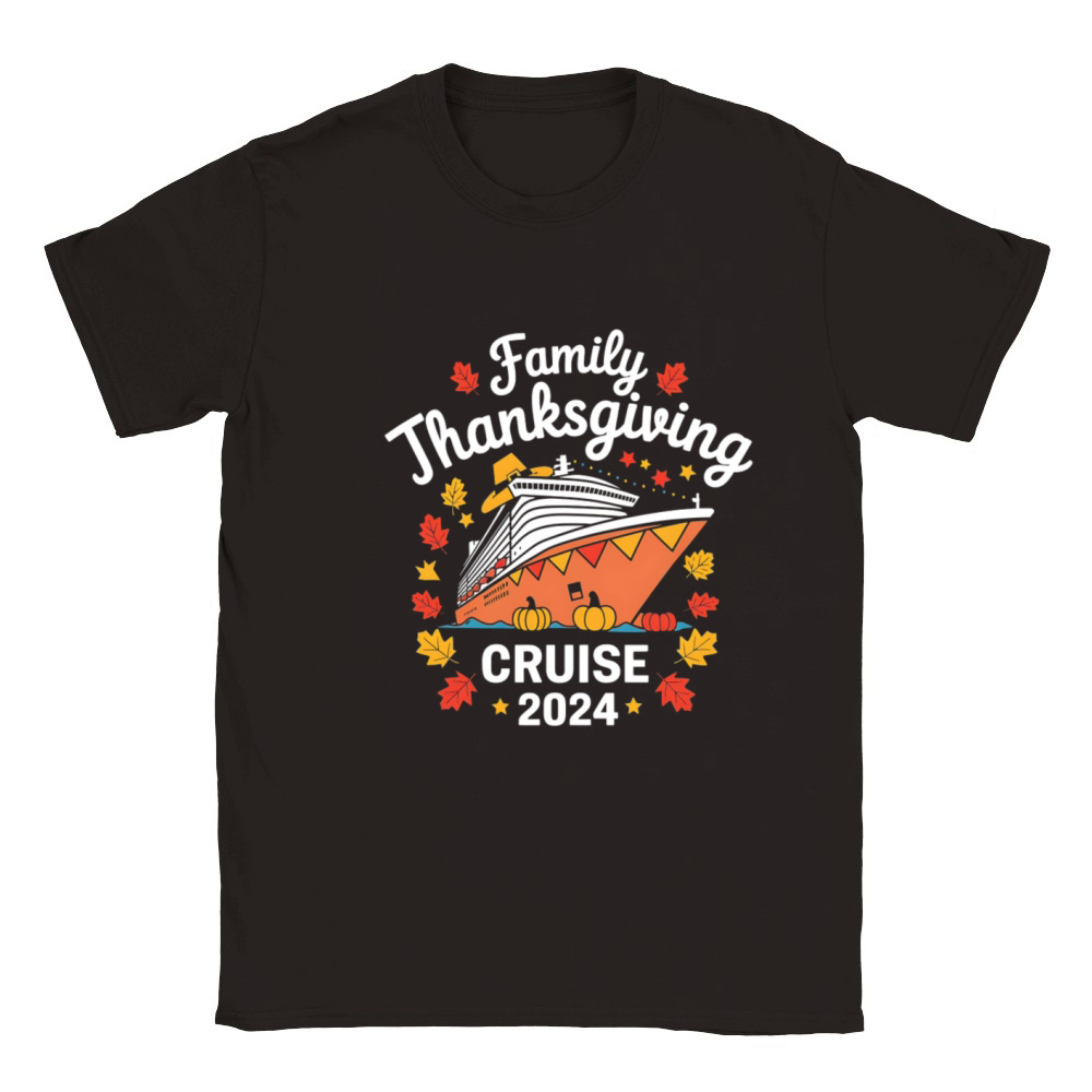 Thanksgiving Cruise Squad 2024 Classic Kids Crewneck T-shirt