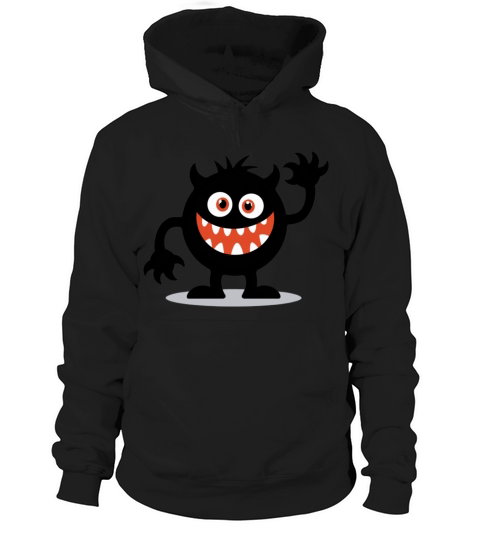 Black Monster Terror Halloween T-Shirt Hoodie Unisex