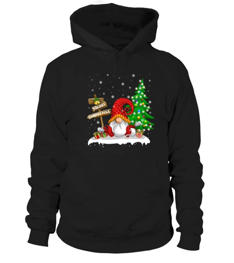 Merry Christmas Gnome Family Christmas Hoodie Unisex