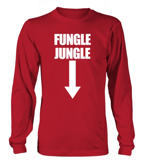 Fungle Jungle Arrow Down Womens Embarrassingraunc Long sleeved Unisex