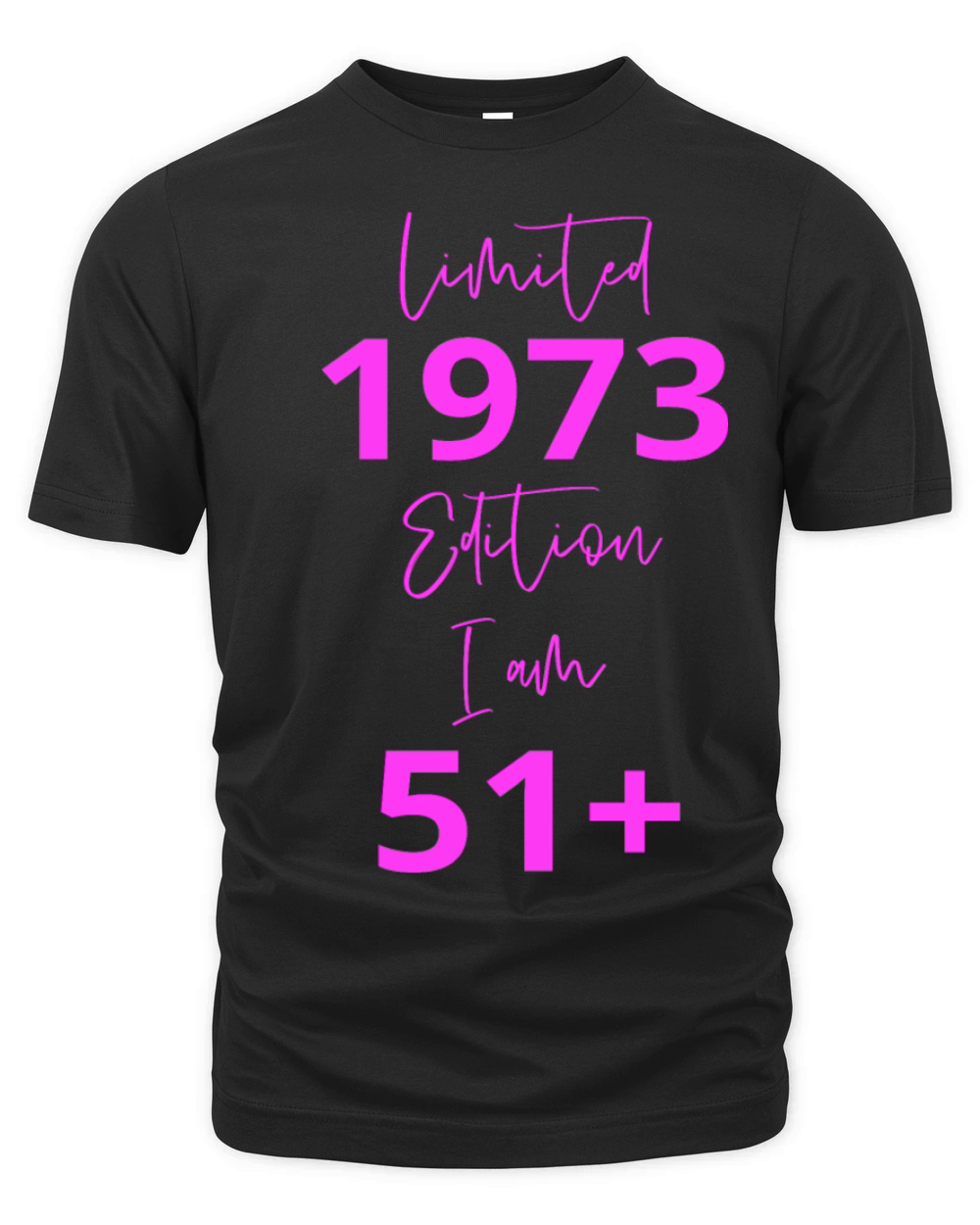 51th Birthday girl for Women Ladies old Organic Unisex T-shirt