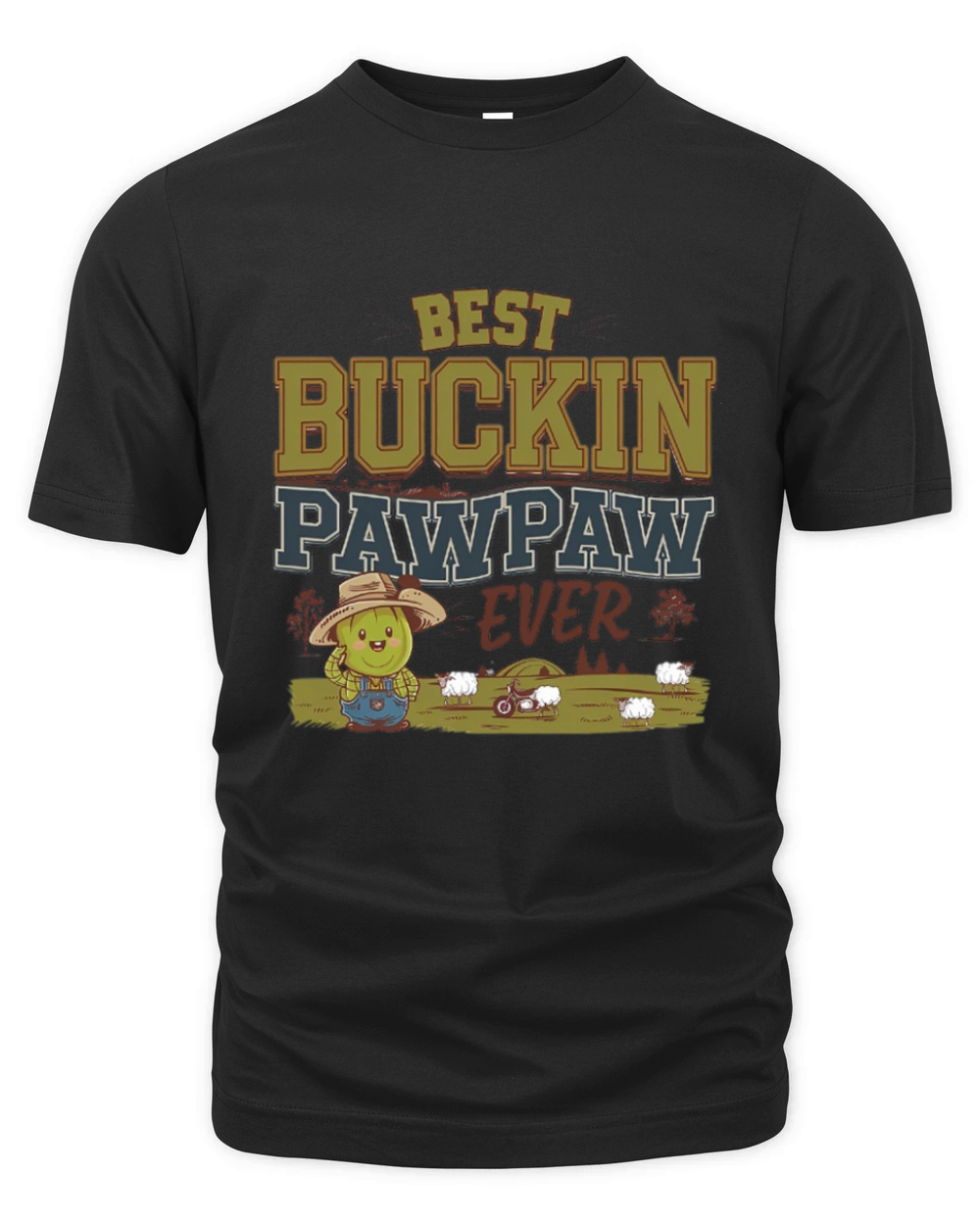 Best Buckin Pawpaw Ever Organic Unisex T-shirt