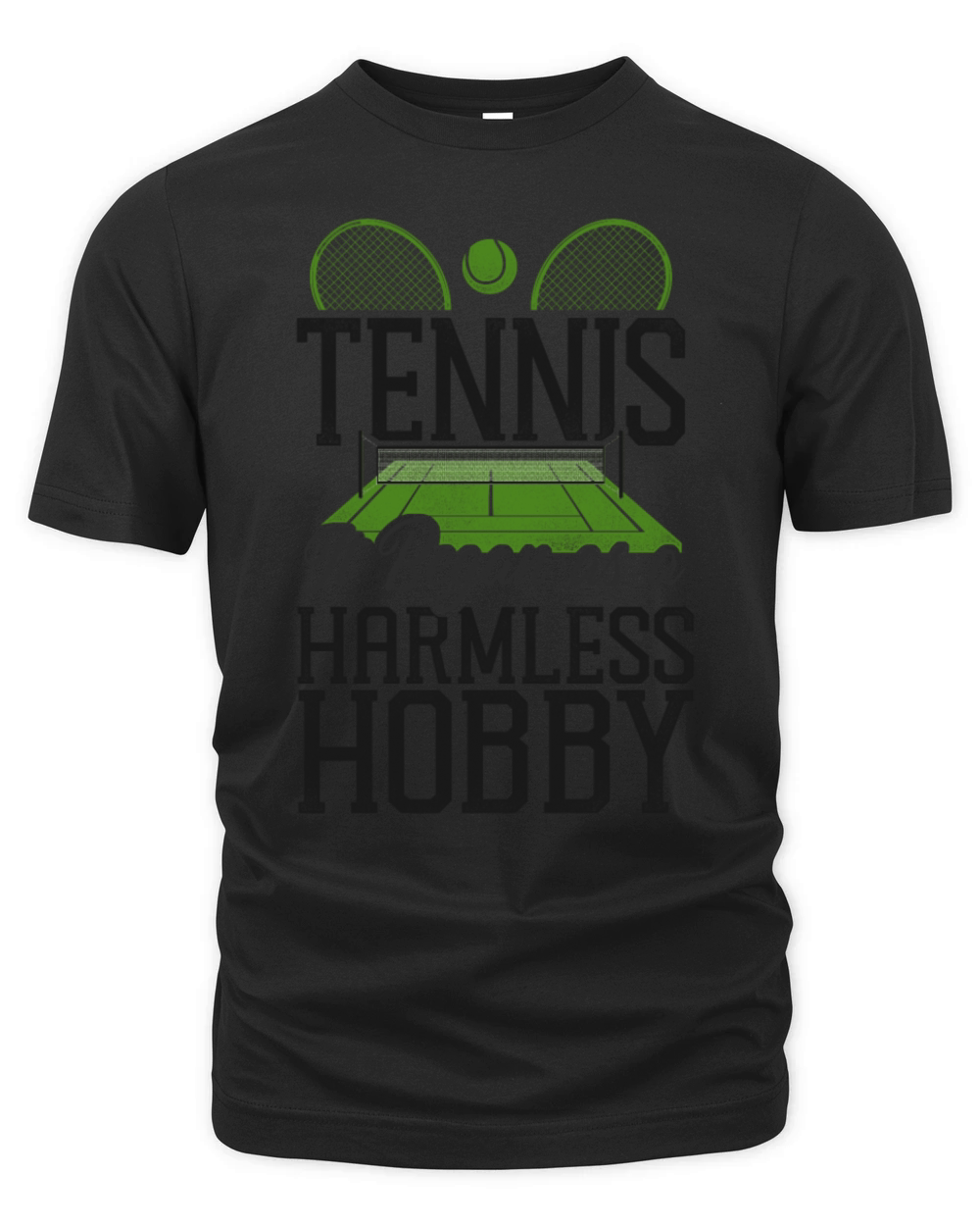 Funny Tennis Player Racket Tennis Organic Unisex T-shirt