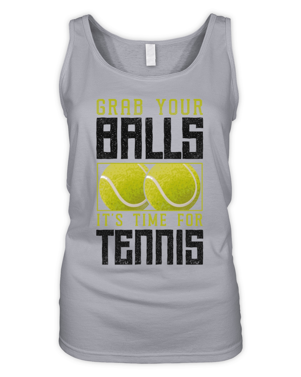 Funny Tennis Player Racket Pun Organic Women's Tank Top