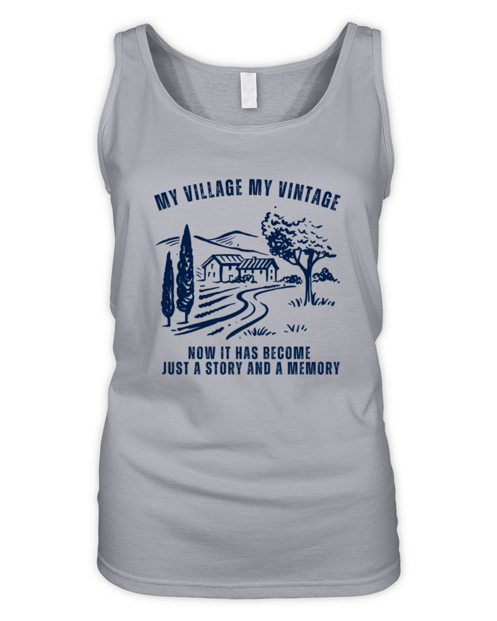 My Village My Vintage Organic Women's Tank Top