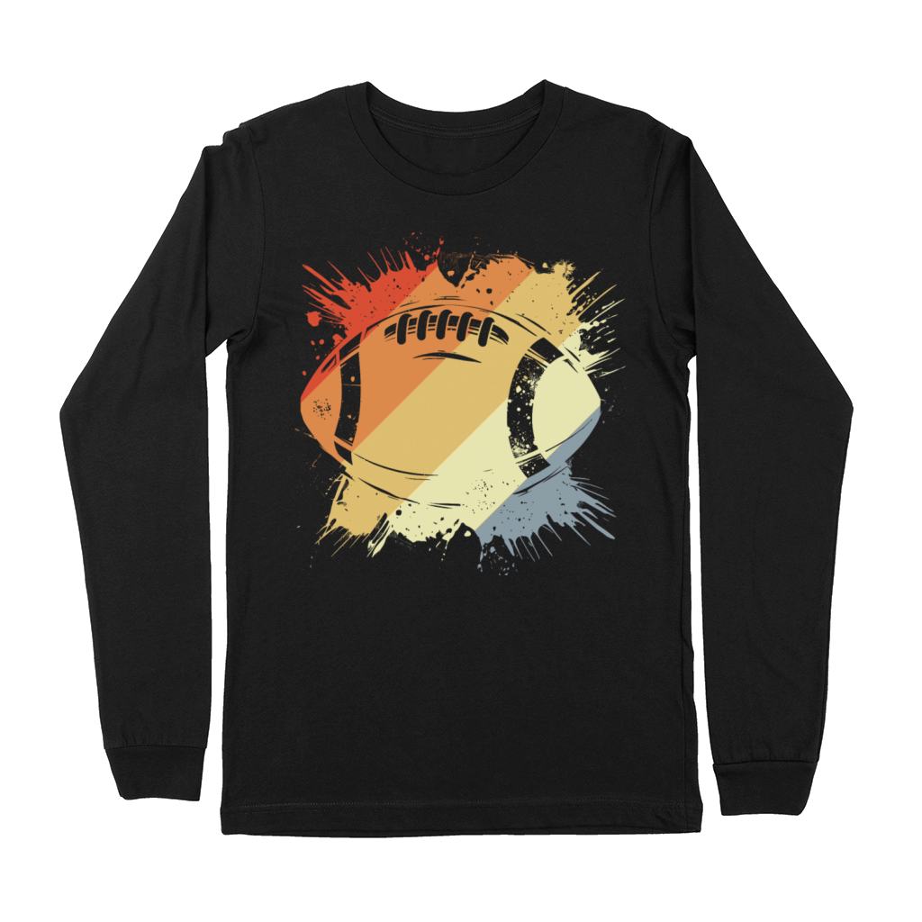 Vintage American Football Ball Premium Long Sleeve