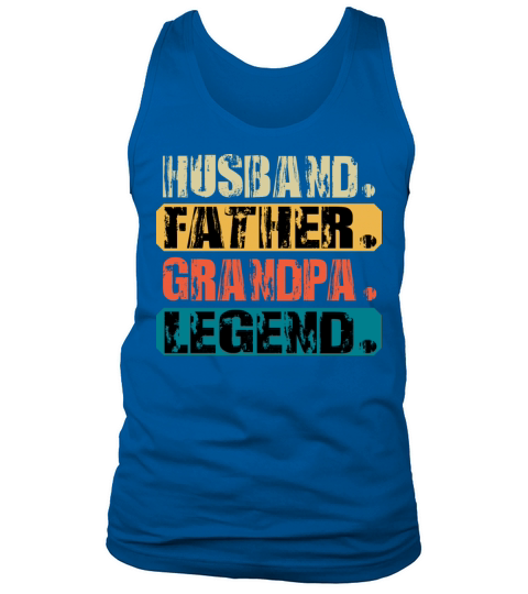 Vintage Husband Father Grandpa LEGEND Tank Top Unisex