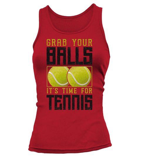 Funny Tennis Player Racket Pun Tank top Woman