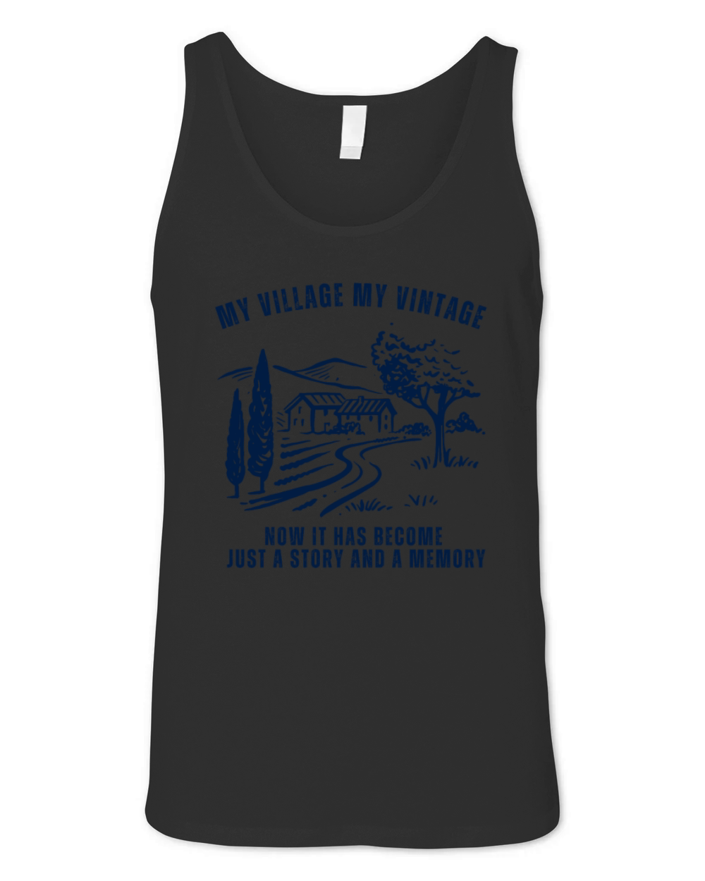 My Village My Vintage Unisex Jersey Tank