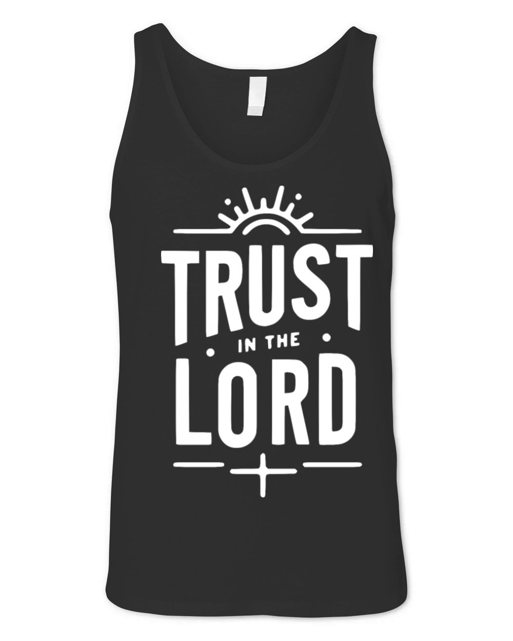 Trust in the Lord Unisex Jersey Tank