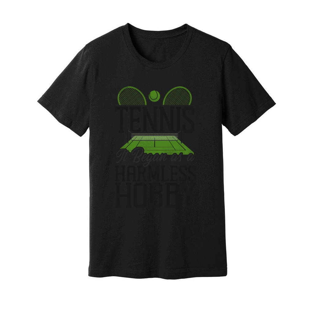 Funny Tennis Player Racket Tennis Unisex Jersey Tee
