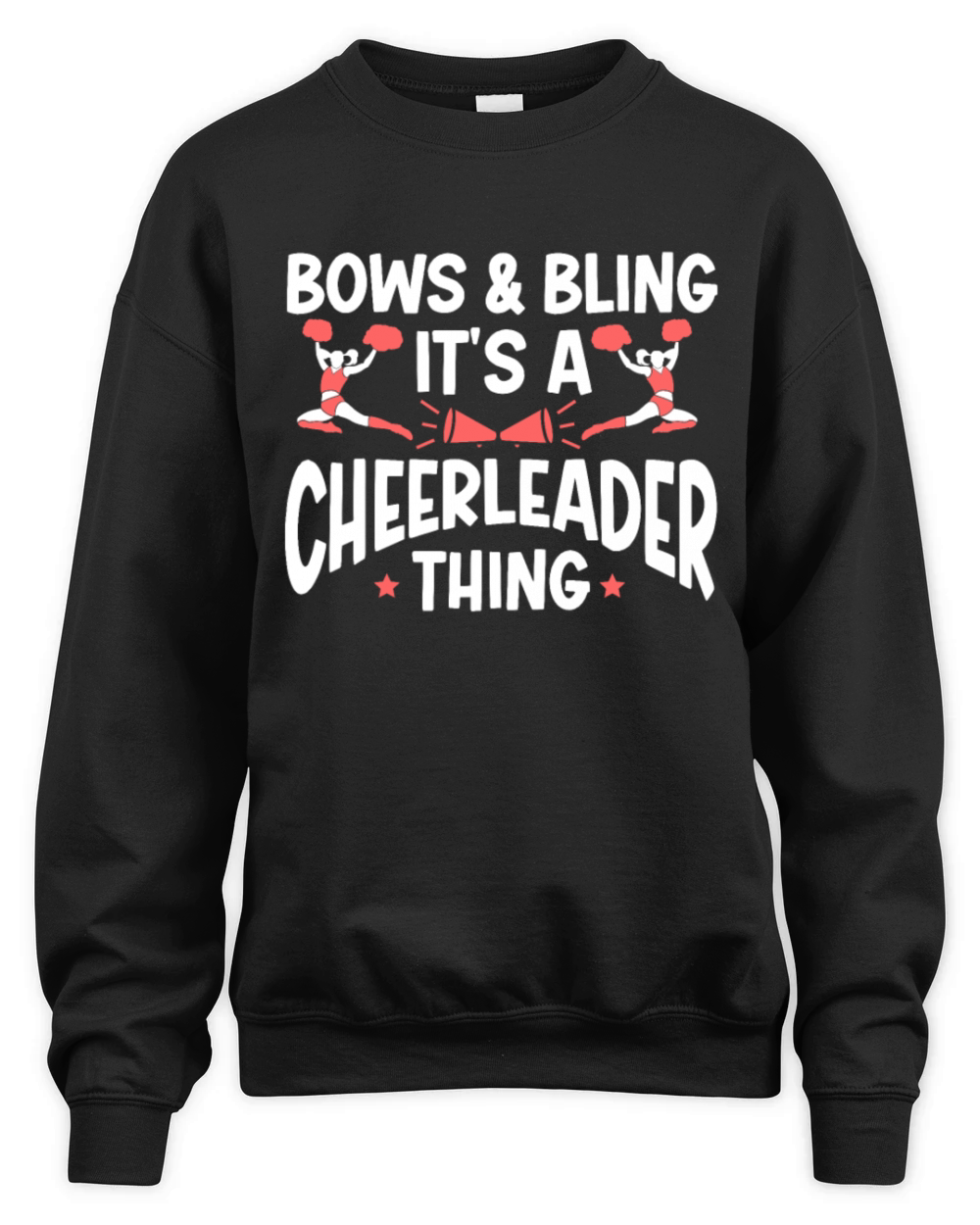 Cheerleading Cheerleader Base Flyer Unisex Premium Crewneck Sweatshirt