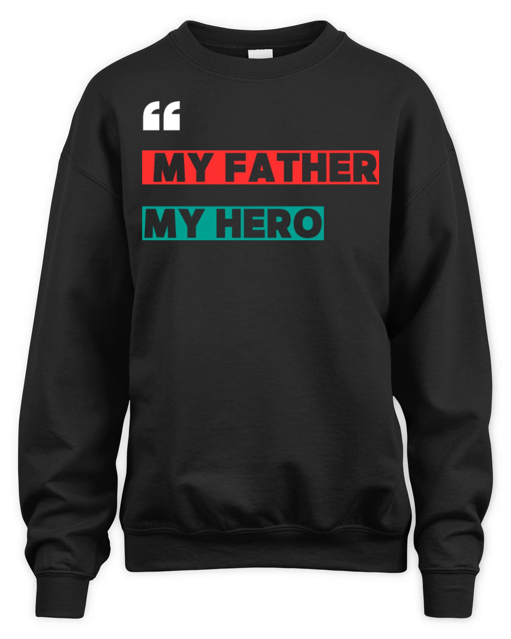 Modern Typography Motivational Quote T Shirt Unisex Premium Crewneck Sweatshirt