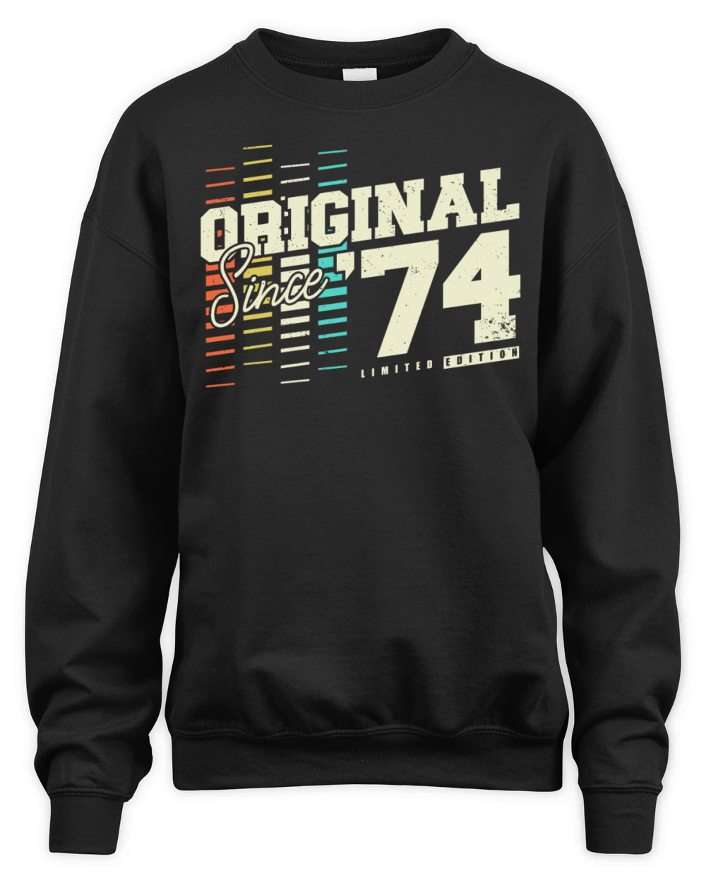 Original 1974 Vintage Retro 50th birthday Unisex Premium Crewneck Sweatshirt