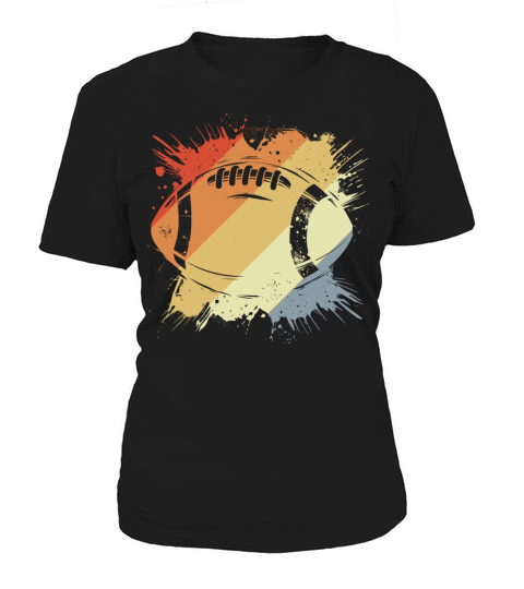 Vintage American Football Ball Women's T-Shirt