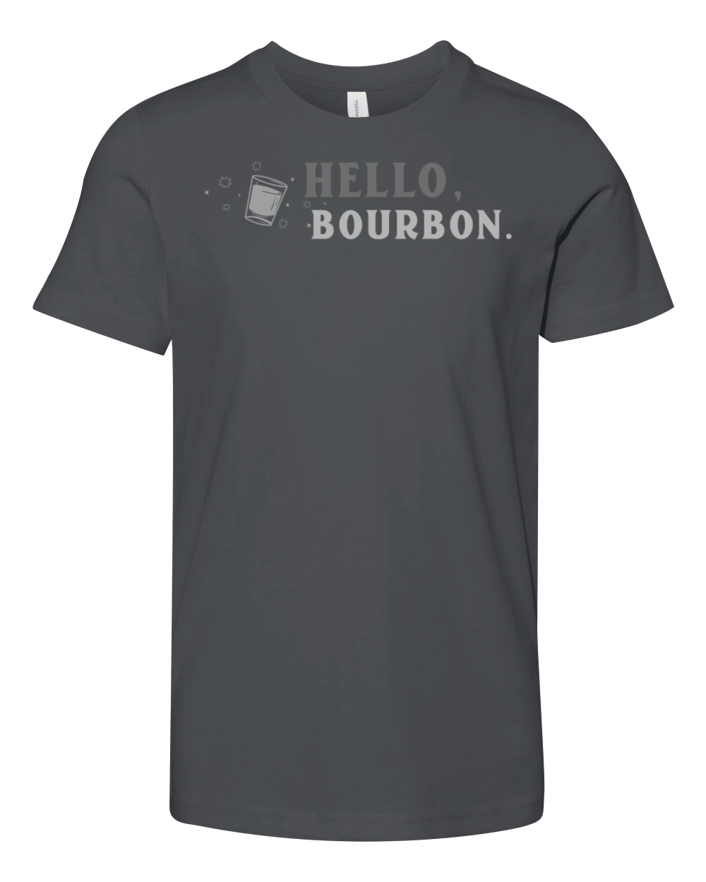 HELLO BOURBON Youth Unisex Jersey Tee