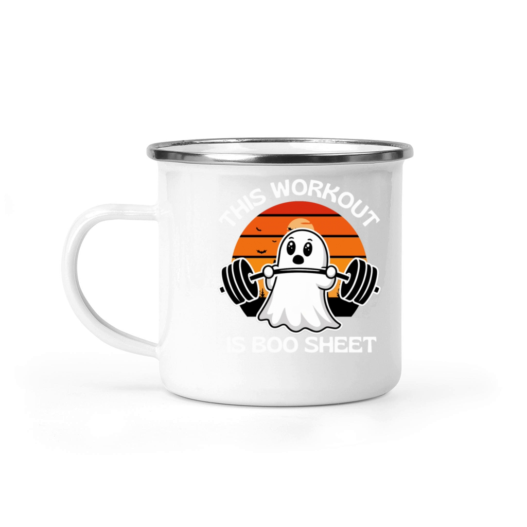 This Workout Is Boo Sheet Camping Mug
