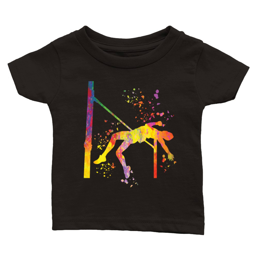 High Jumper High Jumping High Jump Classic Baby Crewneck T-shirt