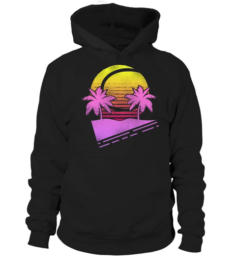 Funny Tennis Player Racket Retro Hoodie Unisex
