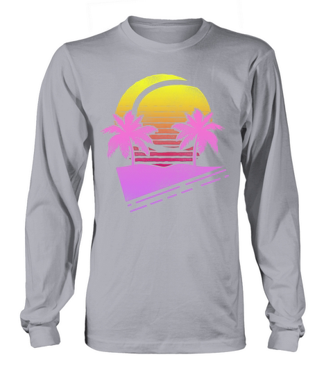 Funny Tennis Player Racket Retro Long sleeved Unisex