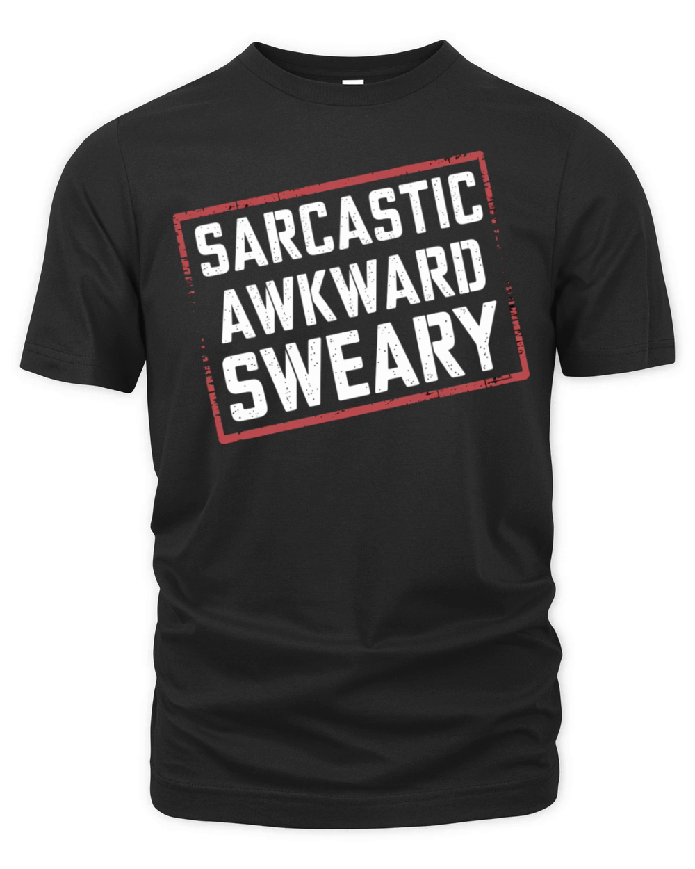 Sarcastic Awkward Sweary 5 Organic Unisex T-shirt