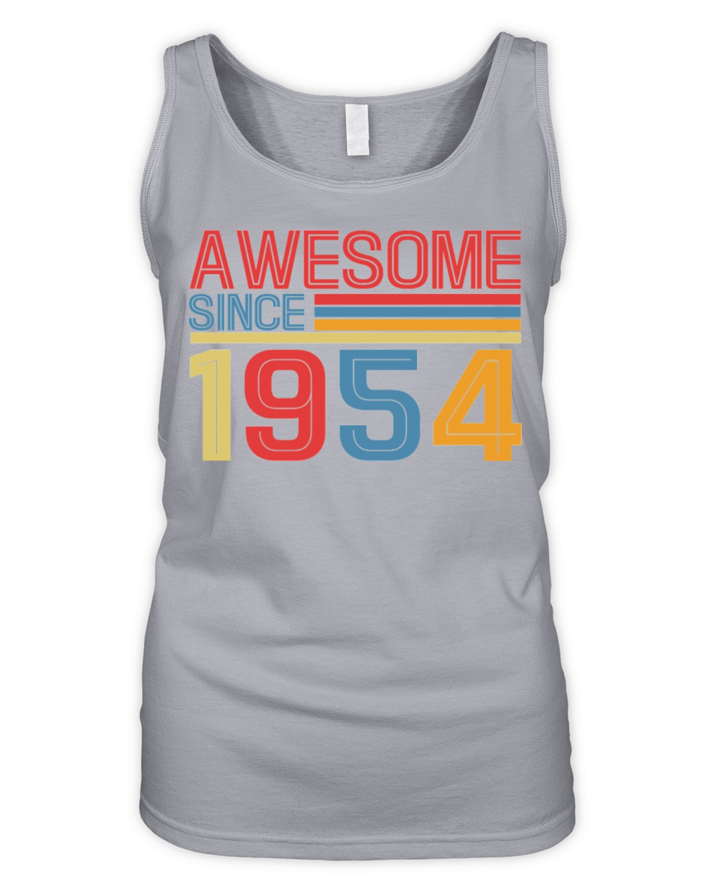 70th Birthday Organic Women's Tank Top