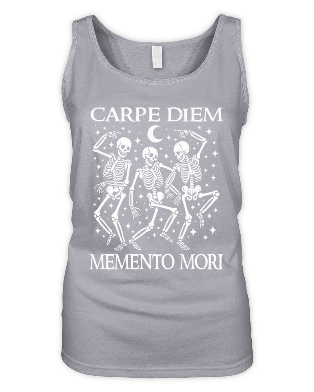 Carpe Diem Memento Mori Latin Stoic Death Quote Organic Women's Tank Top