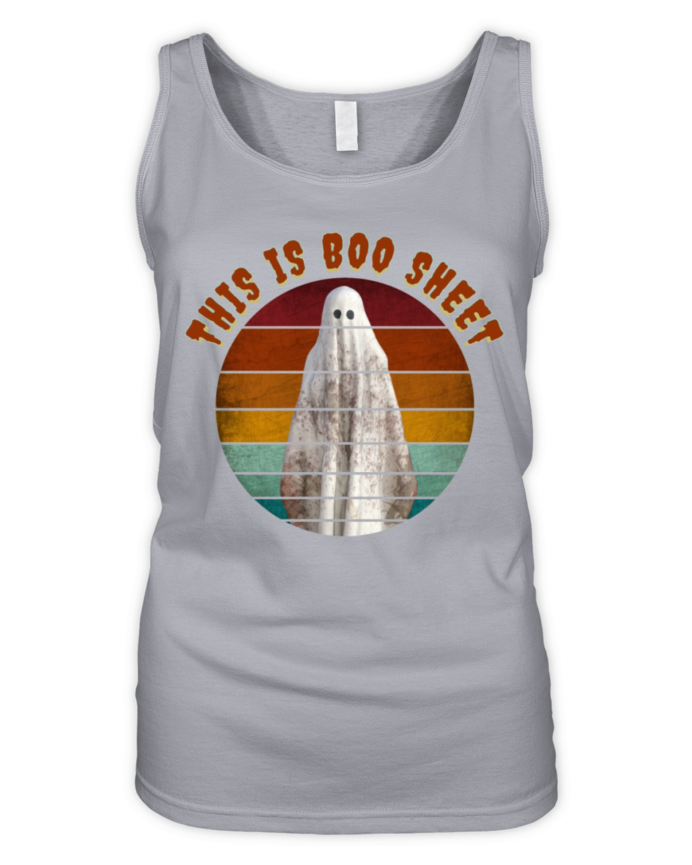 THIS IS BOO SHEET Organic Women's Tank Top