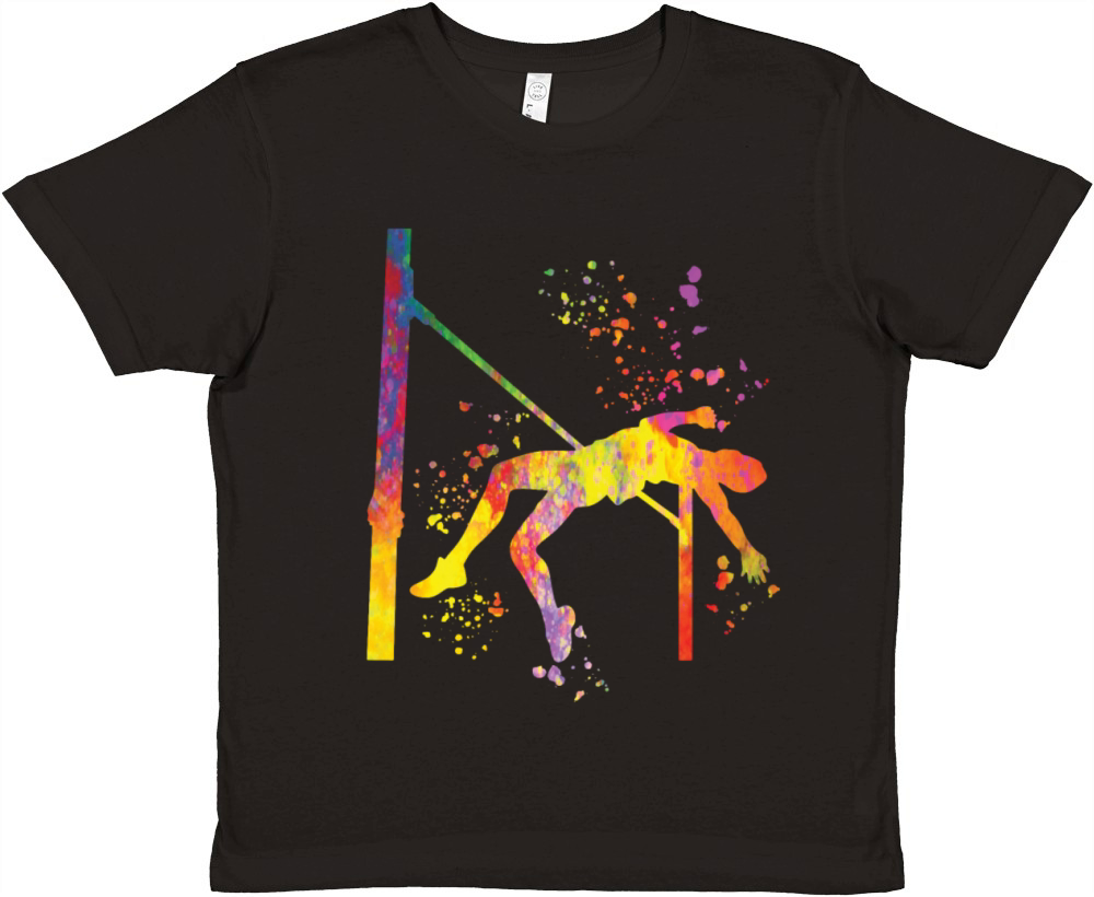 High Jumper High Jumping High Jump Premium Kids Crewneck T-shirt